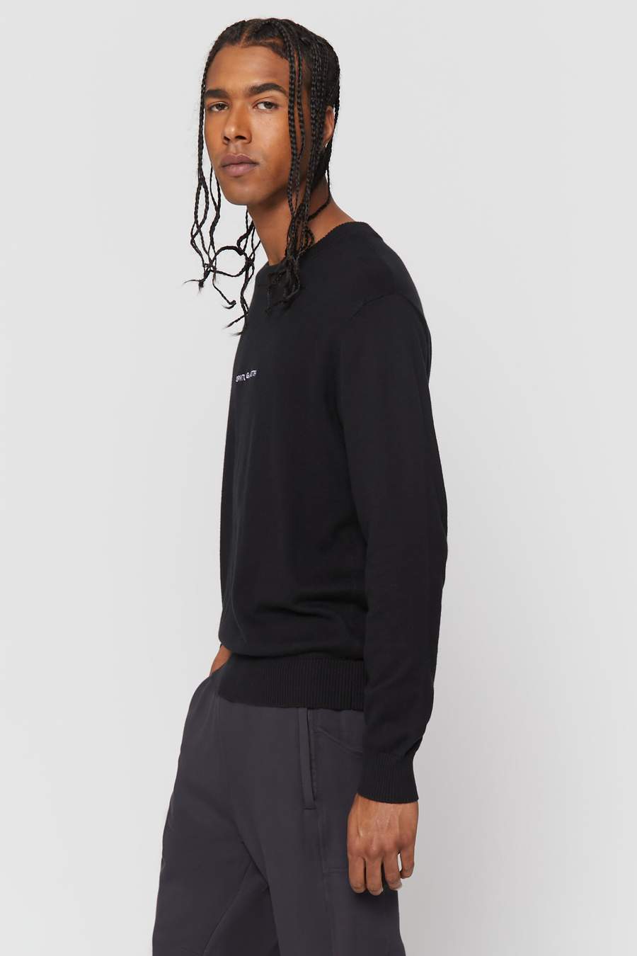 Yin Yang Unisex Parker Sweater - Vintage Black