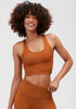 Amor Crop Tank - Nutmeg