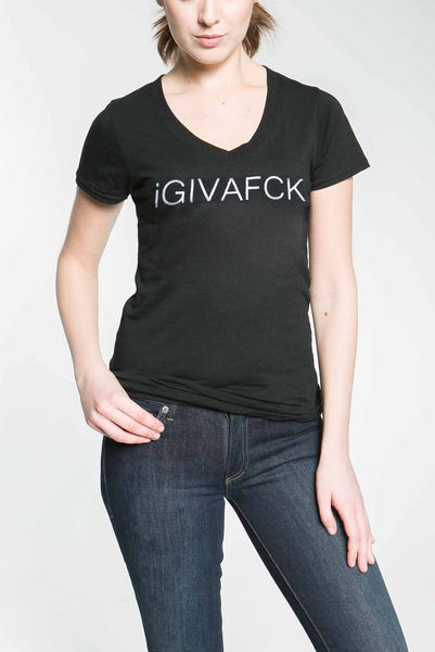 iGIVAFCK Classic V-Neck
