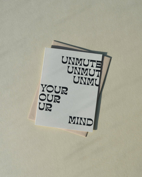 "Unmute"