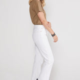 Josie High Rise Crop - Vintage White