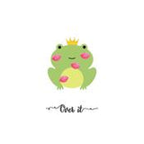 Frog Prince:  Over It Card