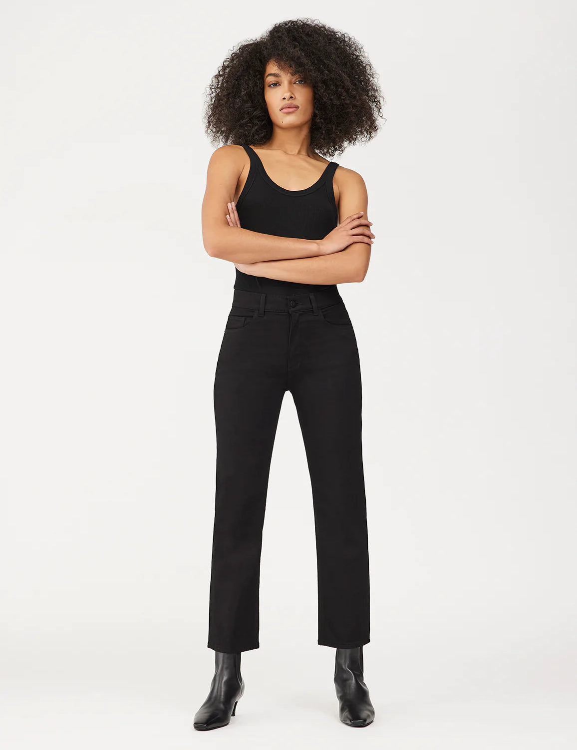 Patti Vintage Straight- Raven