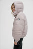 Rumour Oversized Puffer Jacket - Wisteria
