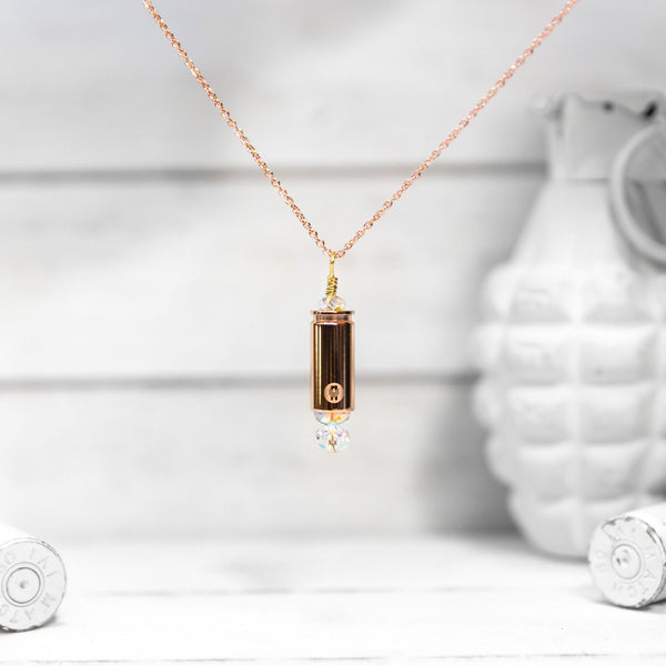 Mini Shine Brighter Necklace - Rose Gold