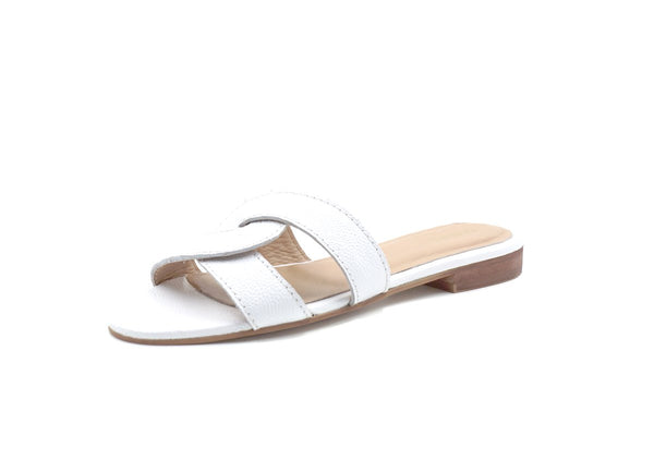 Santorini Infinity Sandal - White