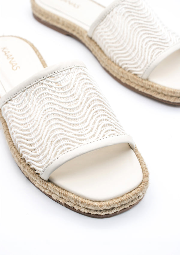 Bandung Espadrille Sandal - Ivory