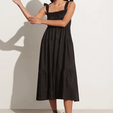 Bellamy Midi Dress- Black
