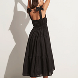 Bellamy Midi Dress- Black