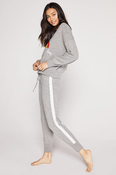 Slim Sweater Jogger - Heather Grey