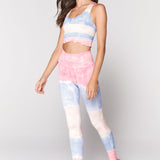Love Sculpt Legging - Seashell Tie Dye