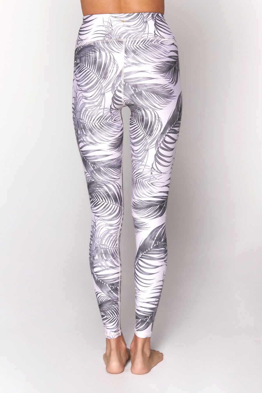 Sg Intent High Waist Legging - Big Palm Print