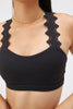 Felicity Dream Tech Eco Jersey Sports Bra- Black