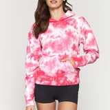 Tie Dye Skye Hoodie - Ruby Cloud