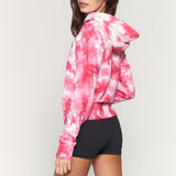 Tie Dye Skye Hoodie - Ruby Cloud