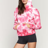Tie Dye Skye Hoodie - Ruby Cloud