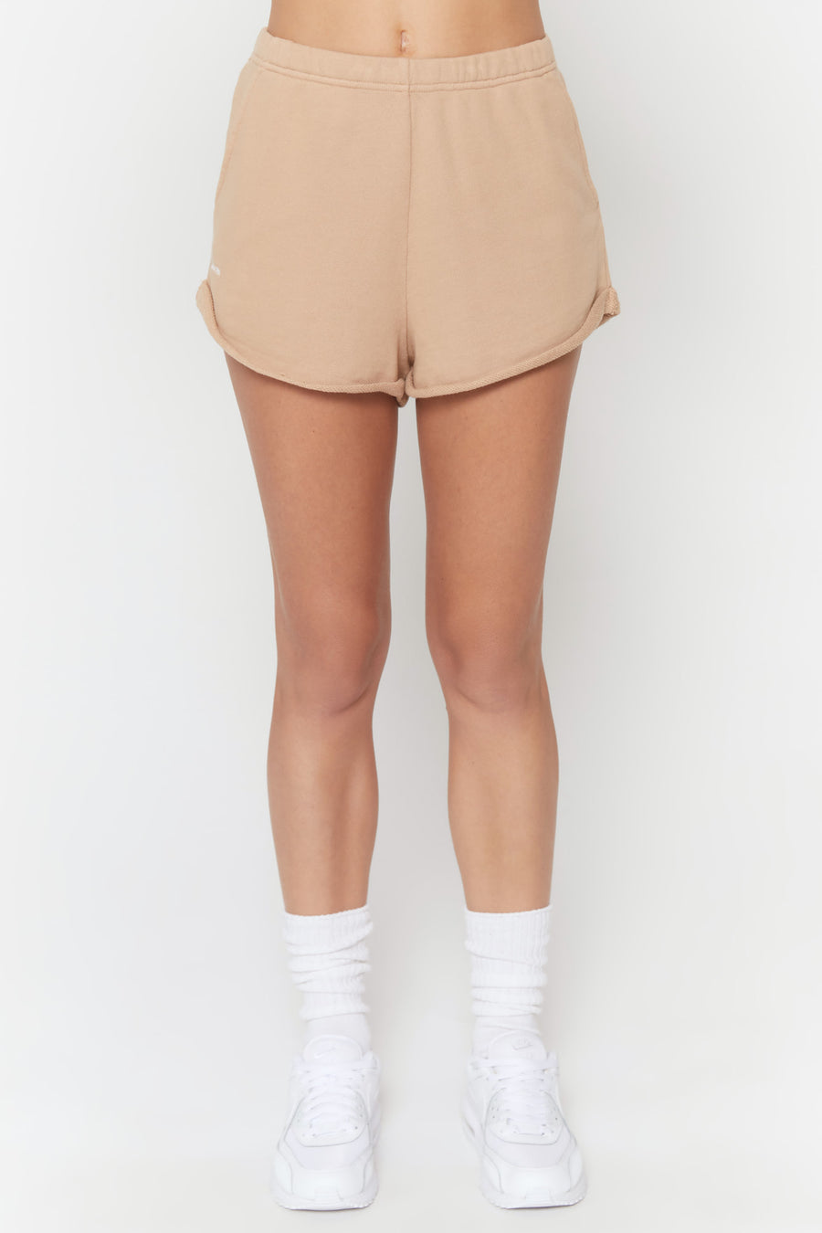 Cotton Lounge Short - Biscotti