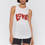 Love Movement Tank-Stone