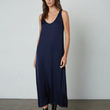 Eilis Satin Long Dress- Night
