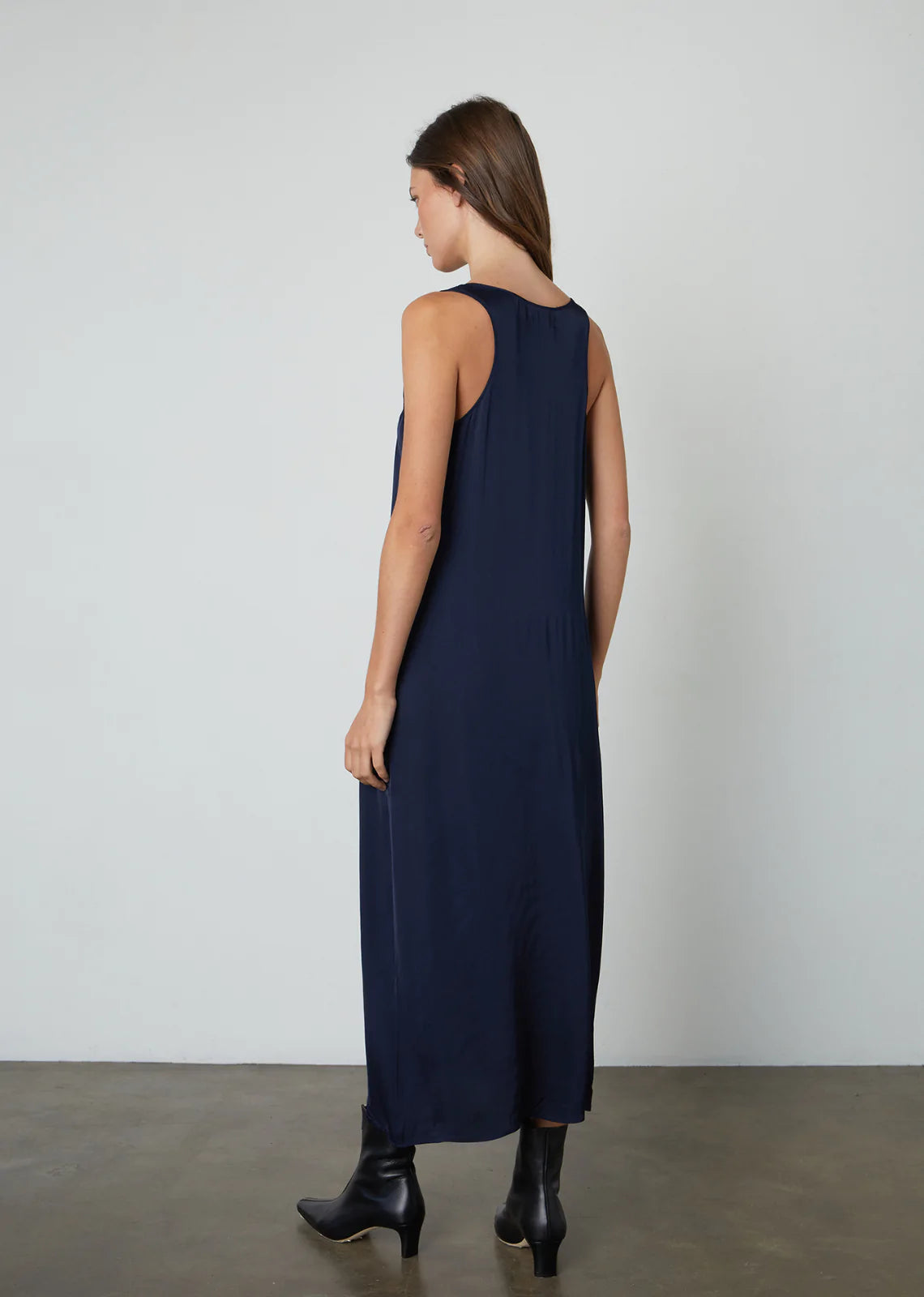 Eilis Satin Long Dress- Night