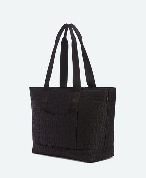 Graham Quilted Croco - Black