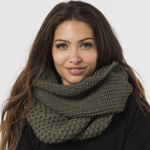 Harper Winter Scarf - Army