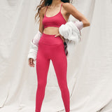 Self Love Legging-Candy Apple