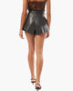 Vegan Flare Bell Short- Black