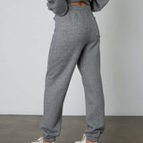 Kimana Cloud Fleece Pants- Marled