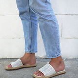 Bandung Espadrille Sandal - Ivory