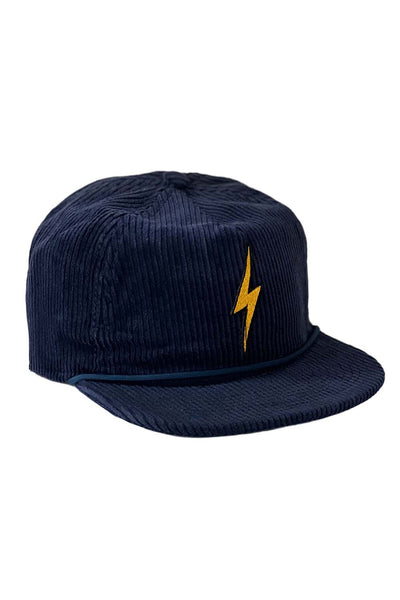 Bolt Corduroy Vintage Trucker Hat - Navy
