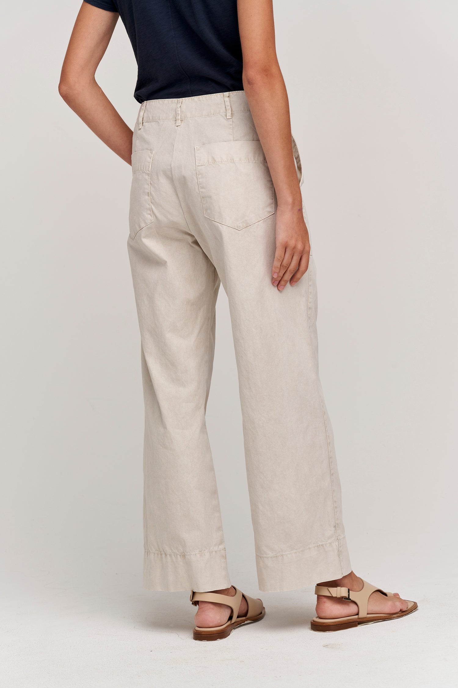 MYA COTTON CANVAS PANT - OAT