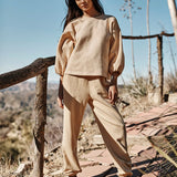 Debra Soft Fleece Pant - Mango