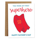 My First Superhero - Father's Day Card