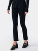 Knitted Ankle Skimmer- Black