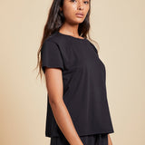 Jersey Crew Tee - Black