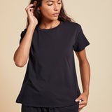 Jersey Crew Tee - Black