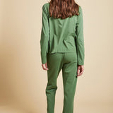Fleece Jogger-Clover