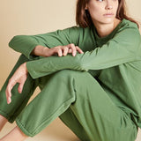 Fleece Jogger-Clover