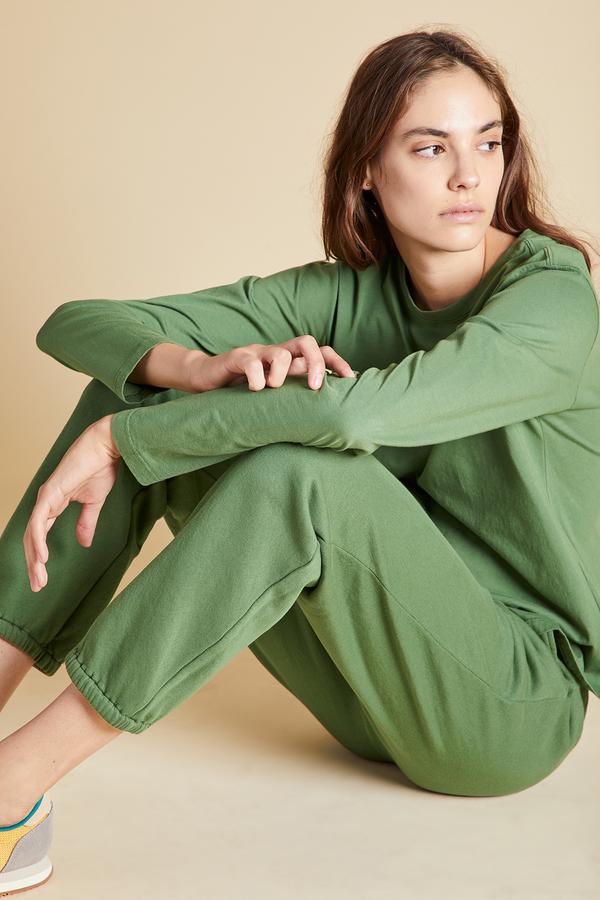 Fleece Jogger-Clover