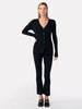 Knitted Ankle Skimmer- Black