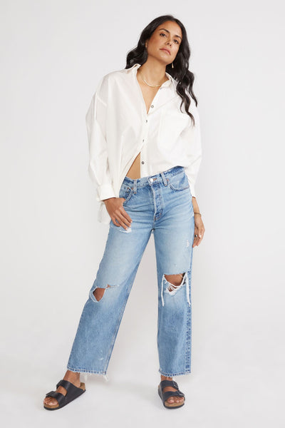 Tyler Vintage Crop Straight - Sandstorm
