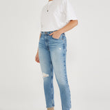 Scarlet Mid-Rise Slim - Rock Pool