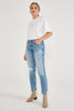 Scarlet Mid-Rise Slim - Rock Pool