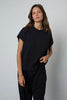 Wrenley Mock Neck Top- Black