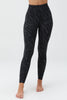 Love Sculpt Jaquard Leggings- Black Jacquard
