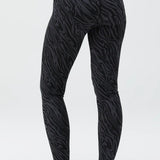 Love Sculpt Jaquard Leggings- Black Jacquard